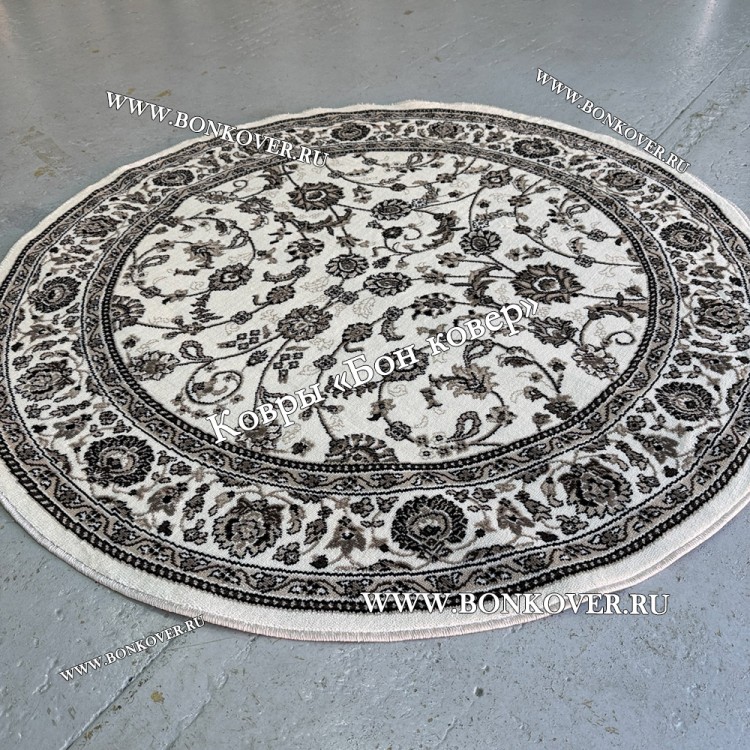 Ковер Российского Производства Дизайн 30 Белый Круг